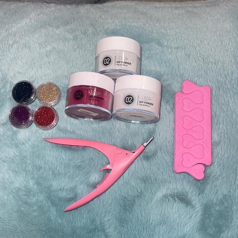 NEW Dip Powder Nails Small Starter Kit Bundle